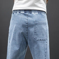 Jayden | Heren Stretch Denim Elastische Taille Jogger Broek