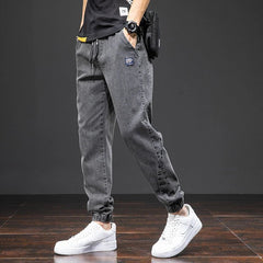 Jayden | Heren Stretch Denim Elastische Taille Jogger Broek