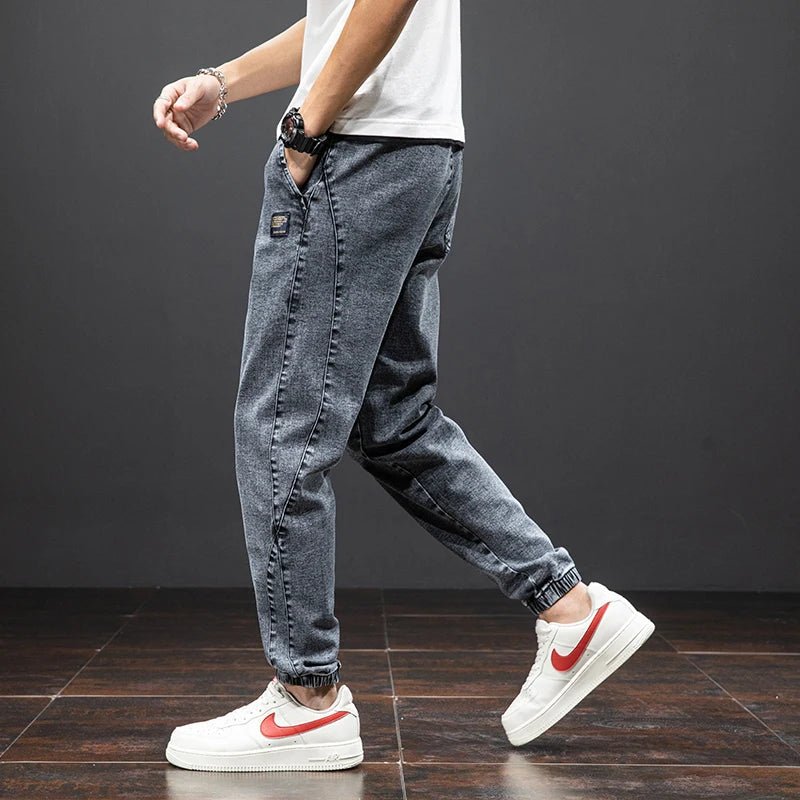 Jayden | Heren Stretch Denim Elastische Taille Jogger Broek