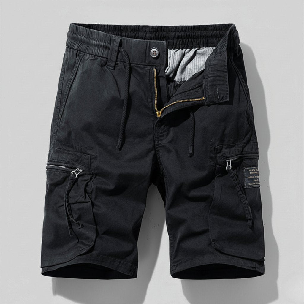 Tim | Heren Tactical Cargo Short met Elastische Taille