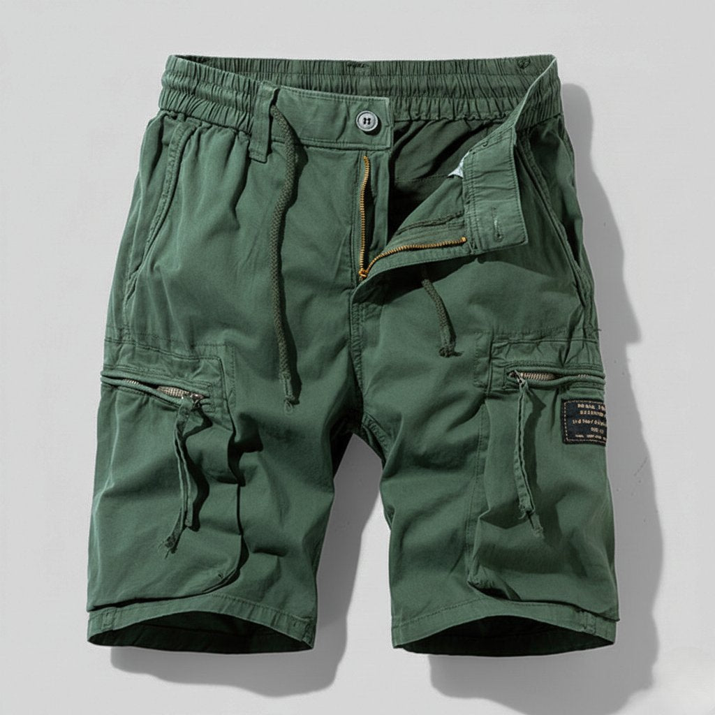 Tim | Heren Tactical Cargo Short met Elastische Taille