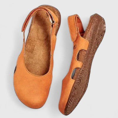 June | Dames Slingback Schoenen met Open Zijkant