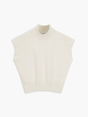 Nora | Dames Casual Top Met Mock Neck En Korte Mouwen