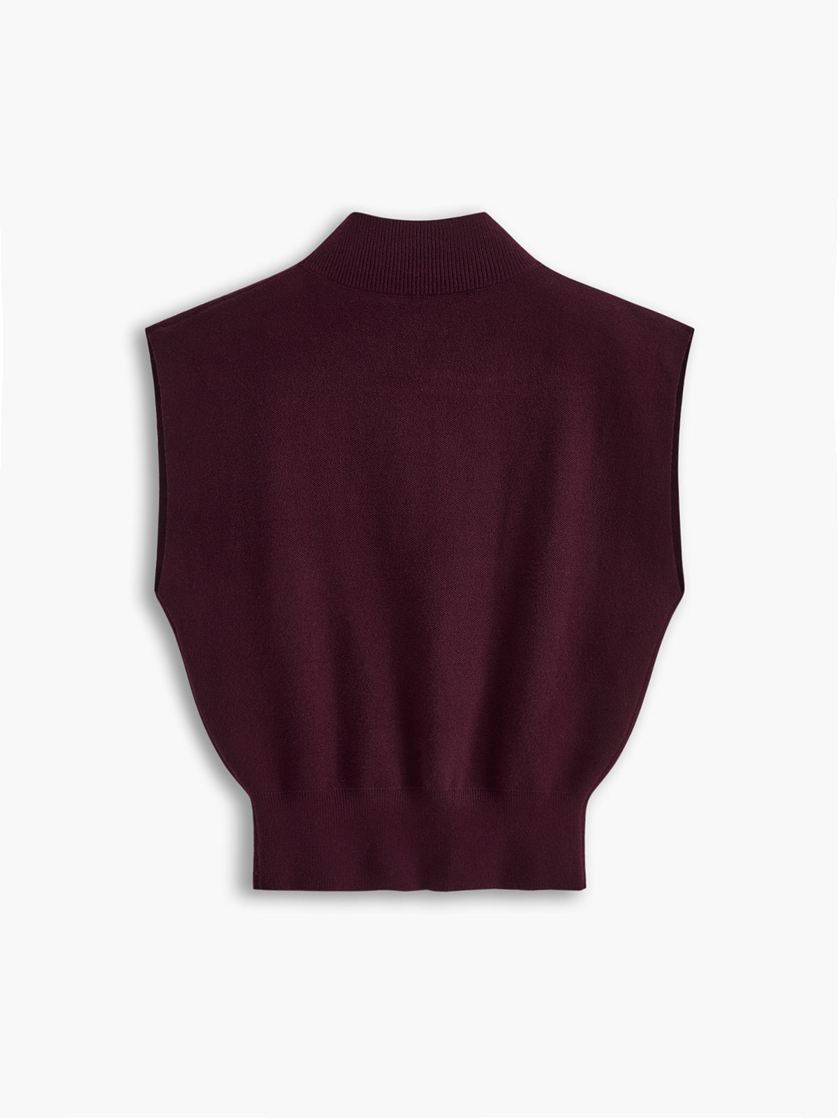 Nora | Dames Casual Top Met Mock Neck En Korte Mouwen