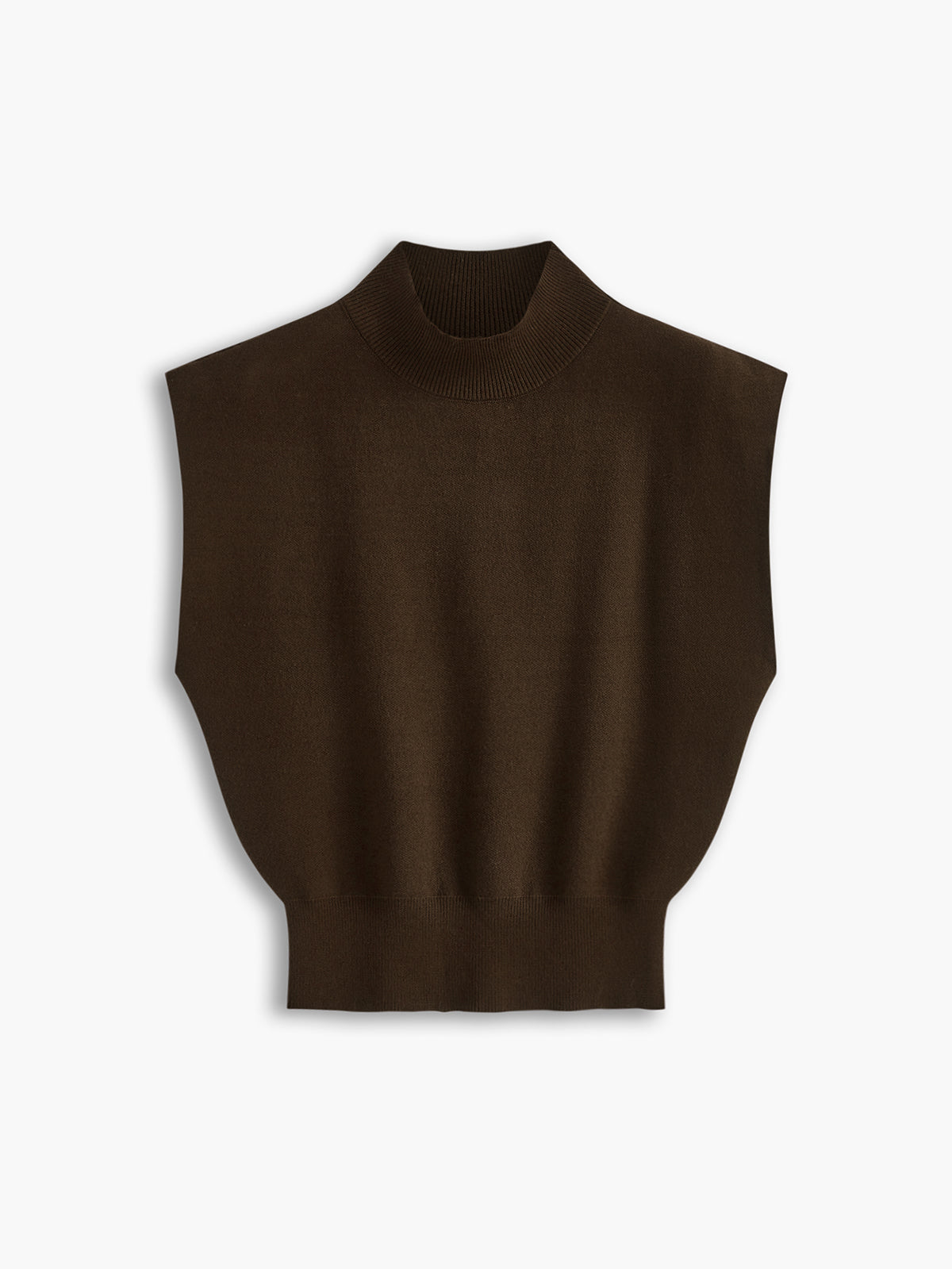 Nora | Dames Casual Top Met Mock Neck En Korte Mouwen