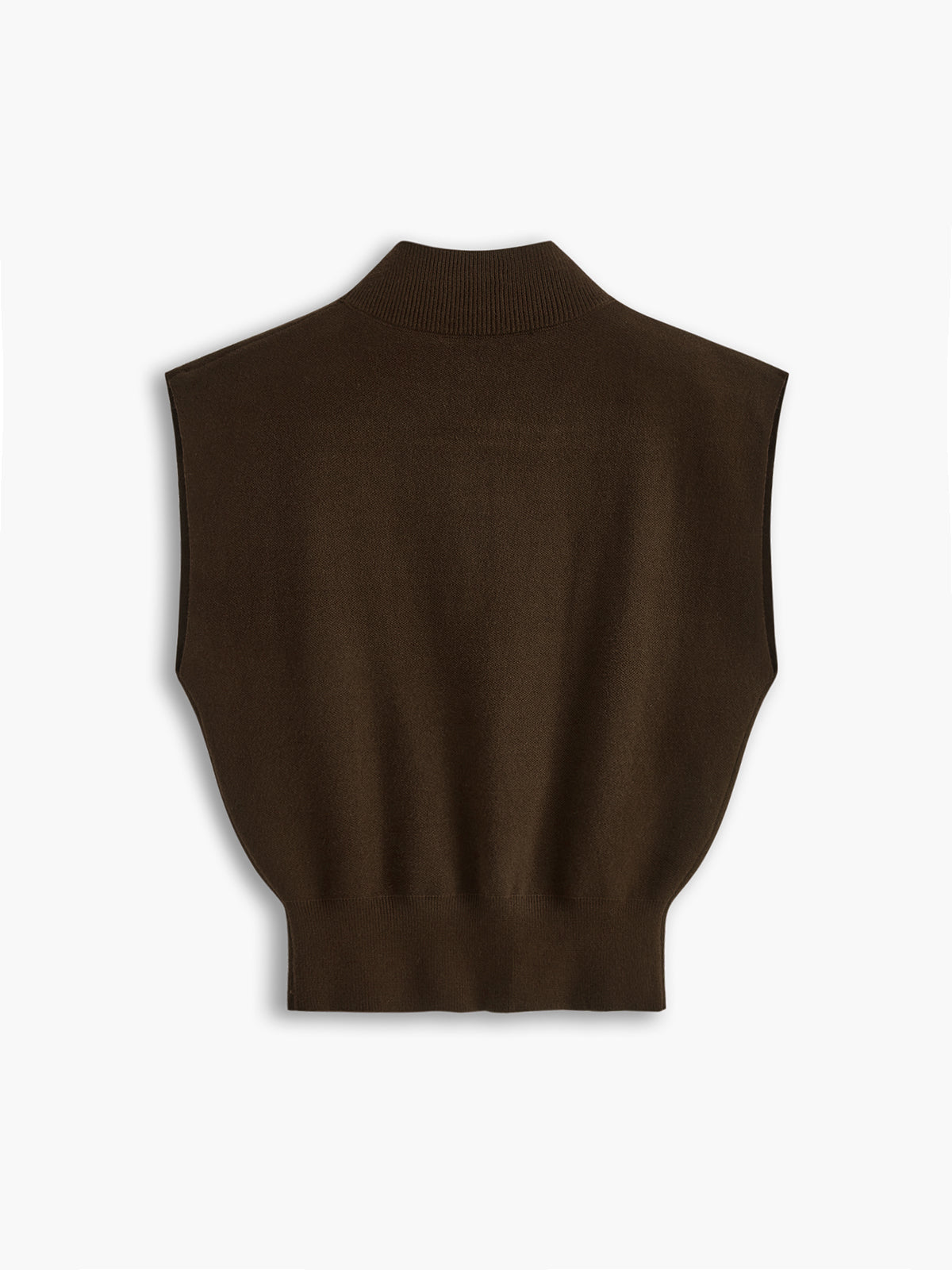Nora | Dames Casual Top Met Mock Neck En Korte Mouwen