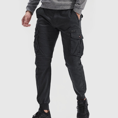 Simon | Heren Slim Fit Cargo Broek Met Zakken