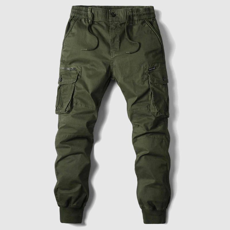 Simon | Heren Slim Fit Cargo Broek Met Zakken