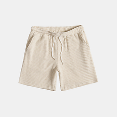 Quentin | Heren Tweedelige Casual Set Met Overhemd En Shorts