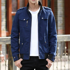 Miles | Heren Casual Bomberjas Met Ritssluiting