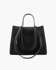 Eva | Minimalistische Vegan Leren Ruime Tote Bag