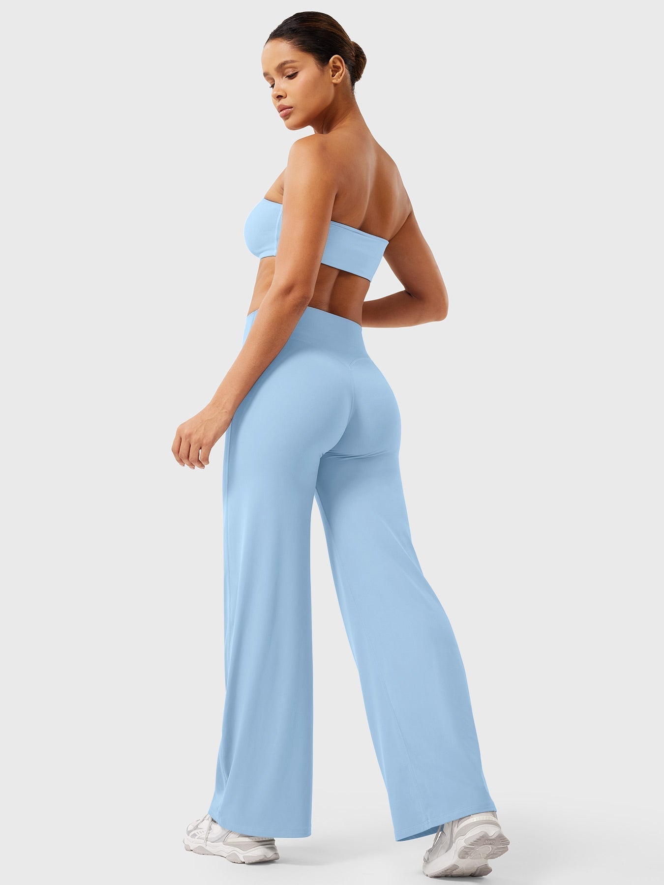 Reese | Dames Zomer High-Waist Flared Broek