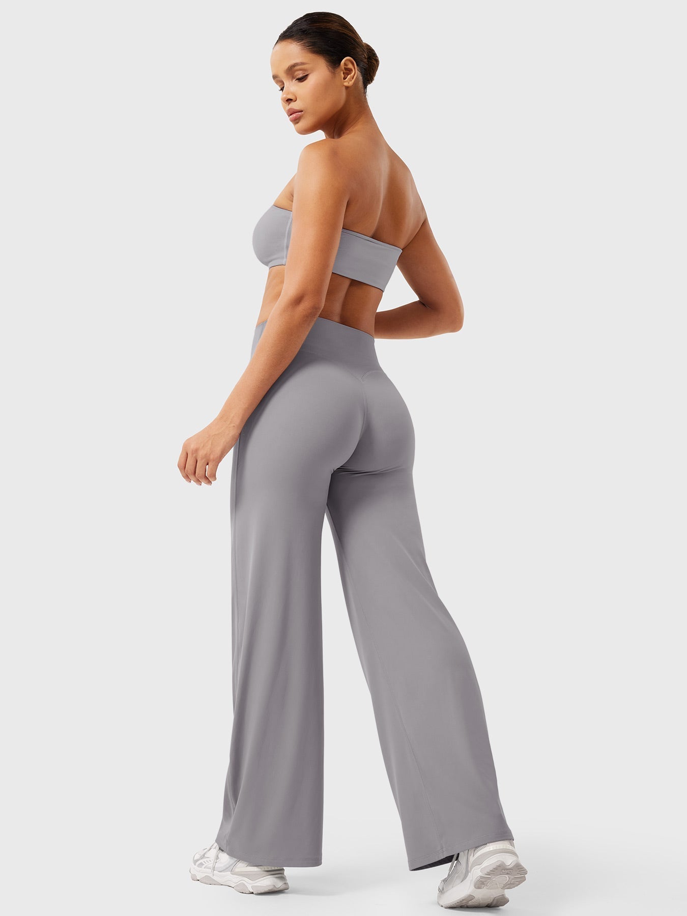 Reese | Dames Zomer High-Waist Flared Broek