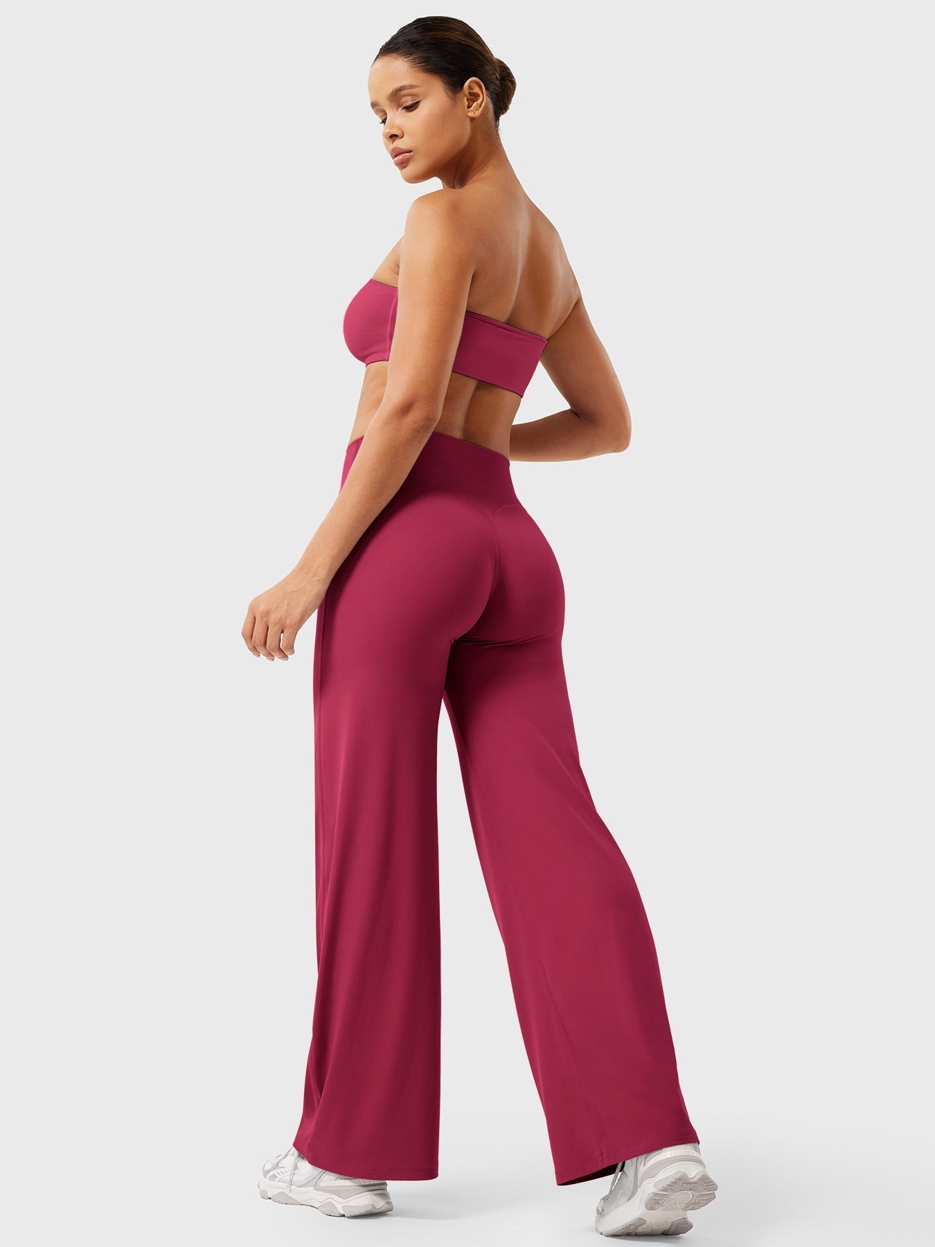 Reese | Dames Zomer High-Waist Flared Broek